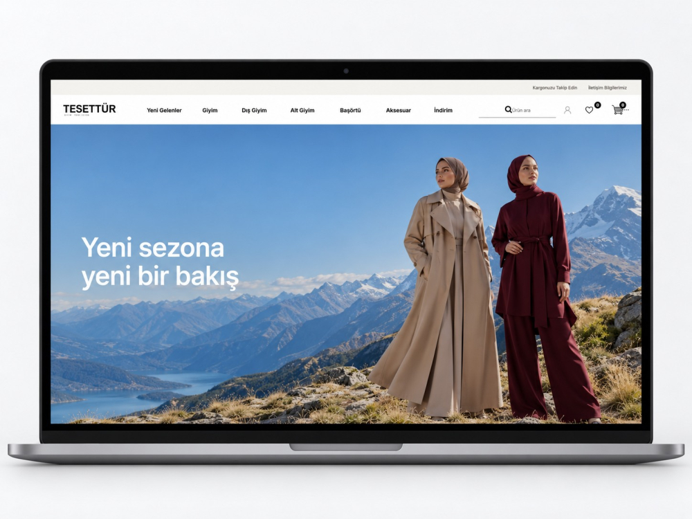 Opencart Tesettür Giyim Teması V1