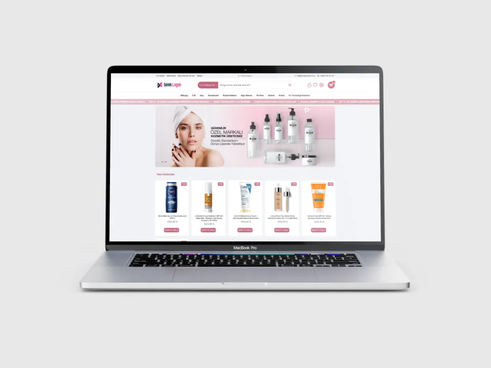 OpenCart Kozmetik Teması V1