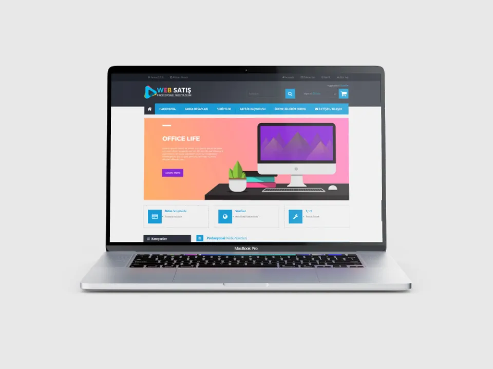 Web Satış Scripti