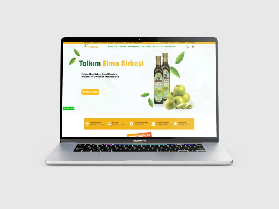 Opencart Organik Ürünler Teması V1