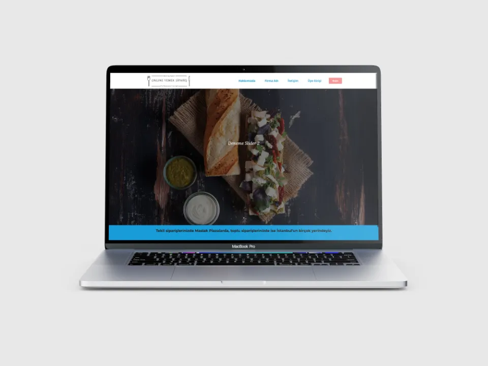 Online Yemek Siparişi Ve Restuarant Scripti V1
